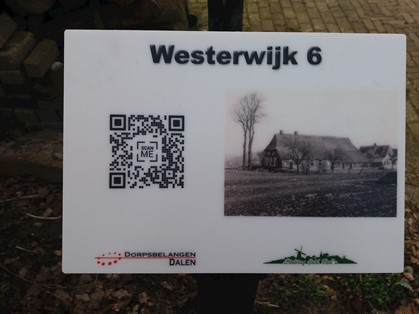 QR-code wandelroute